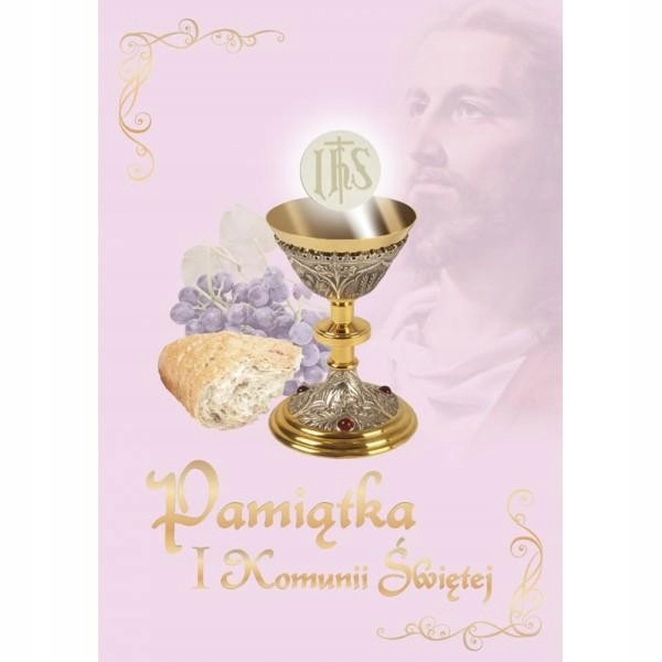 

Pamiątka I Komunii Świętej Różowa