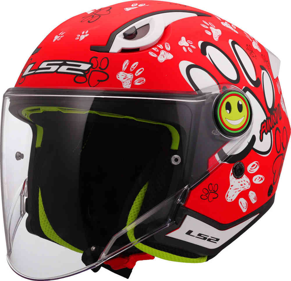 Motocyklová Prilba Pre Deti LS2 OF622 Joy Otvorená Ľahká Detská Prilba 1100g.