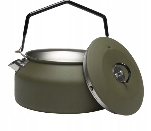 Mil-Tec Czajnik Teekessel St 1 Litr Steel Oliwkowy