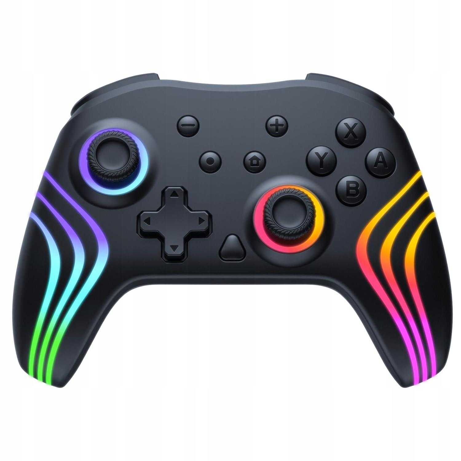 Kontroler bezprzewodowy z Turbo i wibracją pad do Pc iOS Bluetooth Rgb