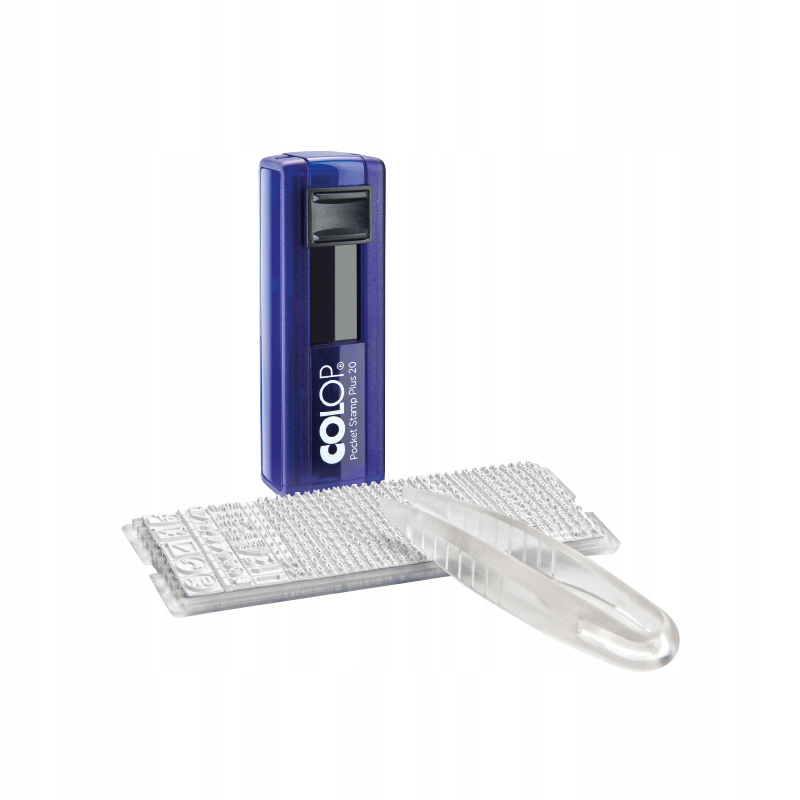 Drukarenka Pocket Plus 20 Indigo Poduszka: Czarna, Czcionka 3,5 MM