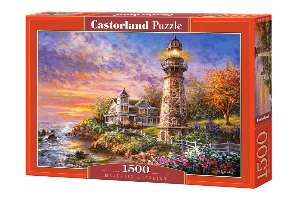 

Puzzle Majestic Guardian Latarnia 1500 Castorland