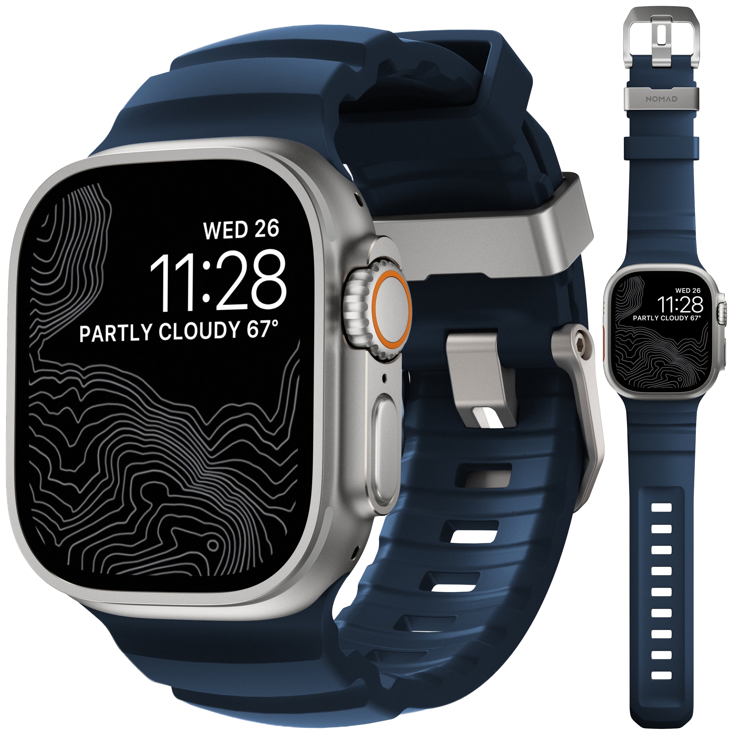Nomad Rocky Point Silikónový remienok pre Apple Watch 49 46 45 44 mm