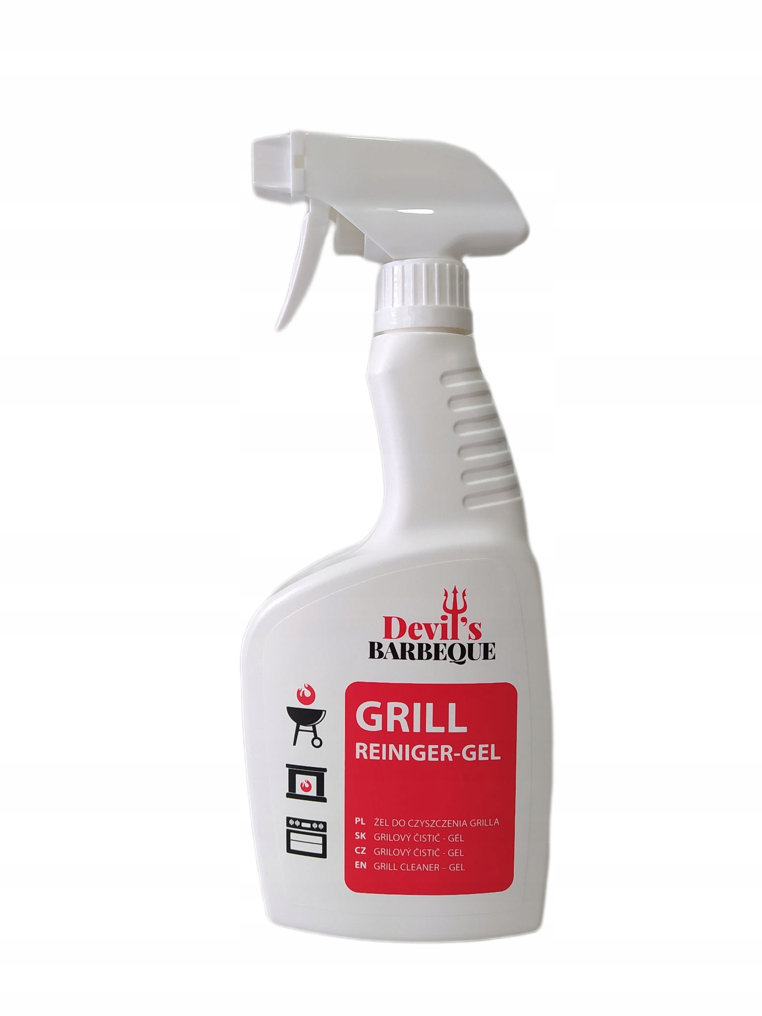 

Żel do czyszczenia Grilla Kominka Piekarnika 500ml
