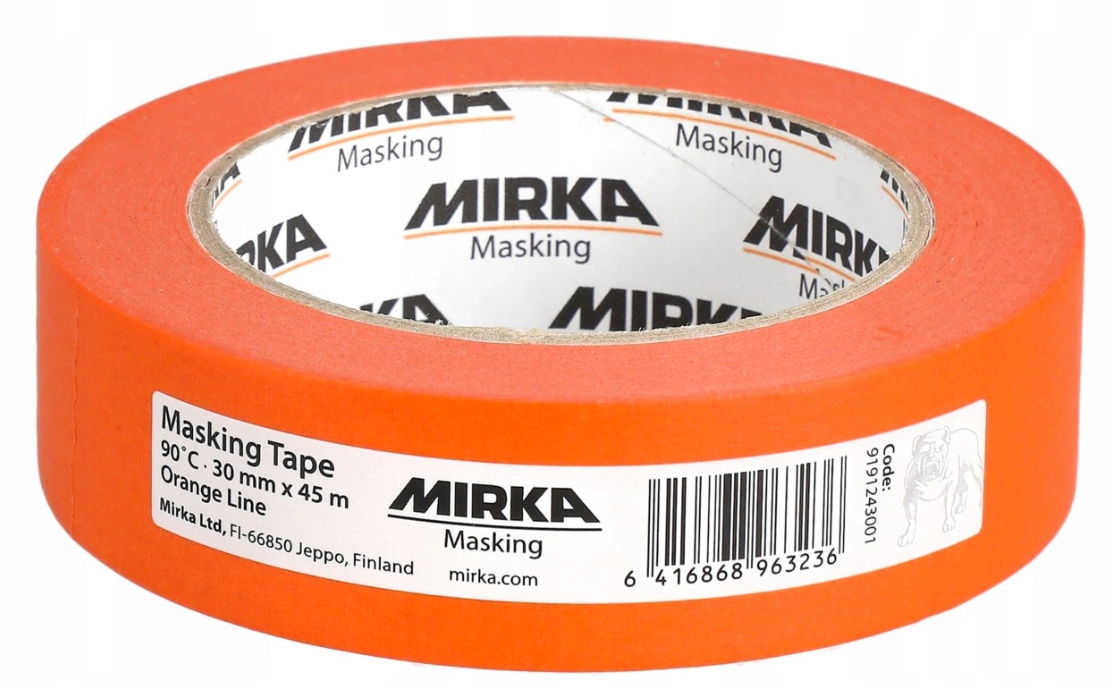 Mirka taśma maskująca pomarańczowa 30mm x 45m