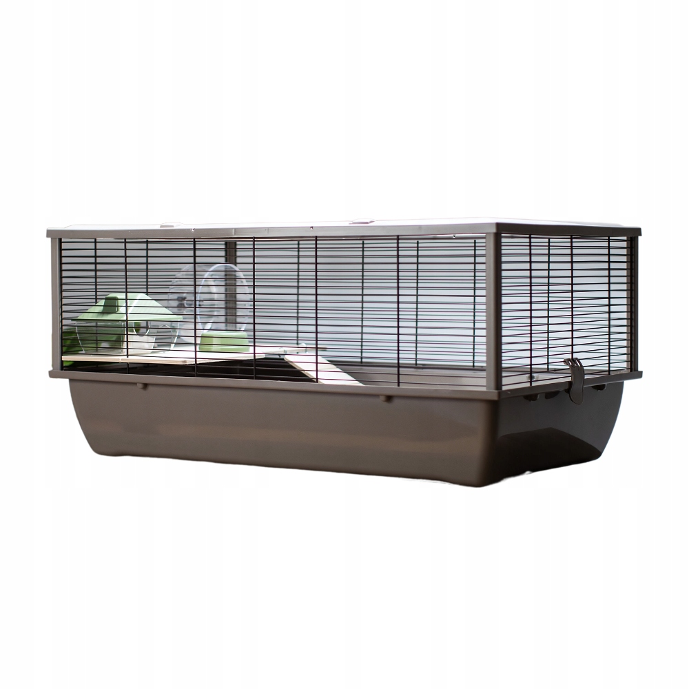 Levně Klec pro hlodavce Inter-zoo Klec Bob Wood Japandi 780x480x360
