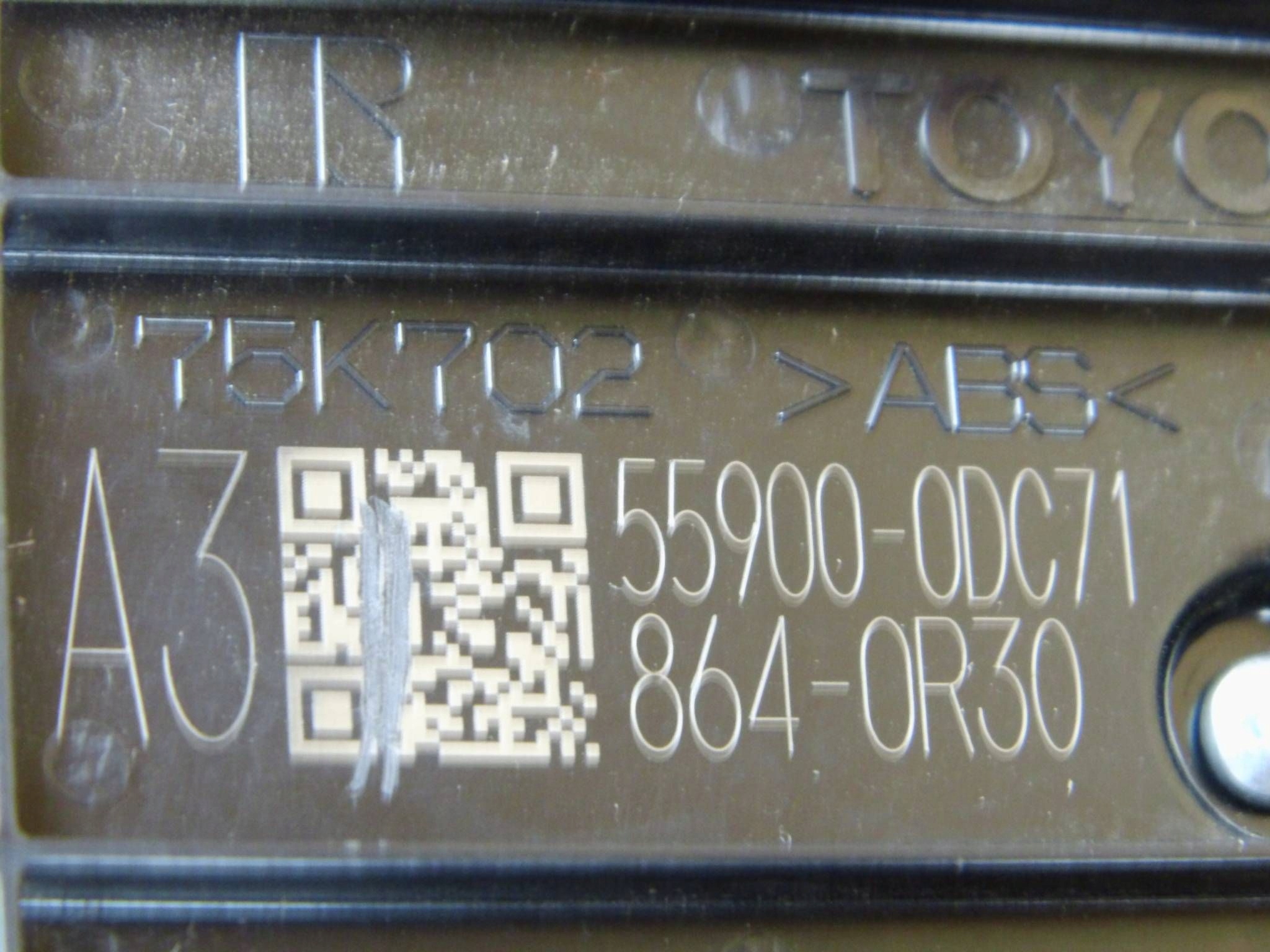 Toyota Yaris Cross COMANDI CLIMA Controllo 55900-0DC71