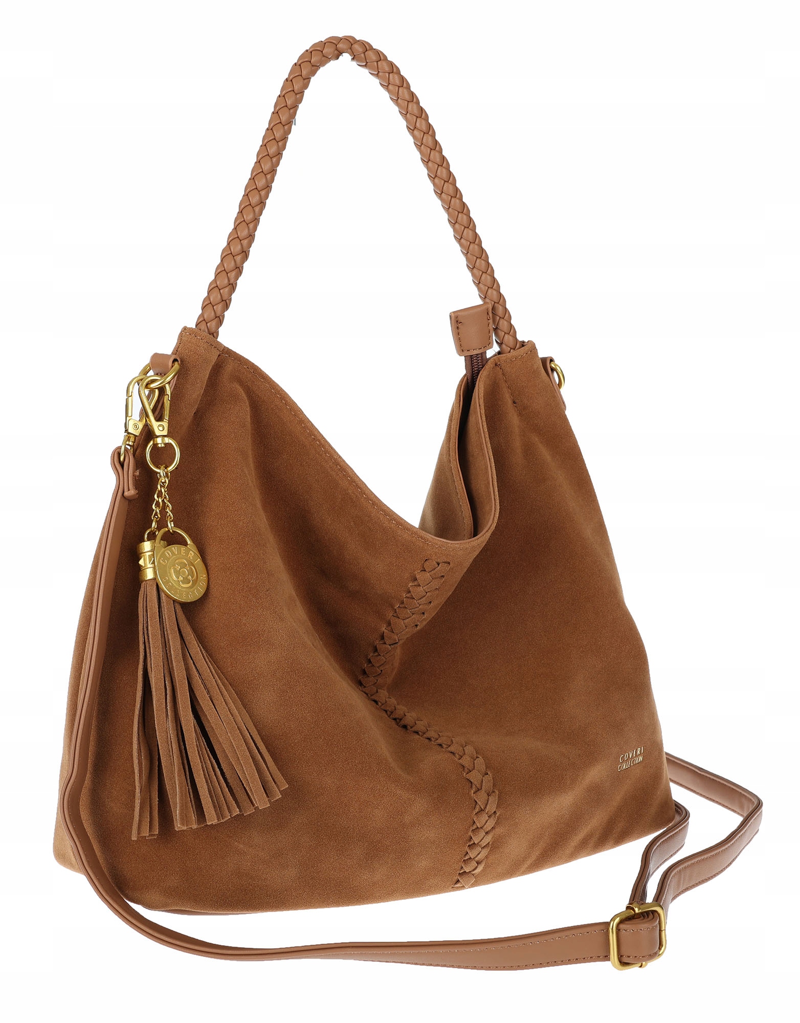 Dámská kabelka Přes Rameno Taška Shopper Módní přes rameno CC3546 Hnědá