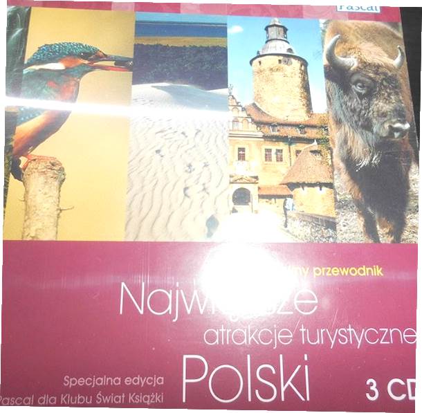 NAJWIĘKSZE ATRAKCJE TURYSTYCZNE POLSKI 3 CD