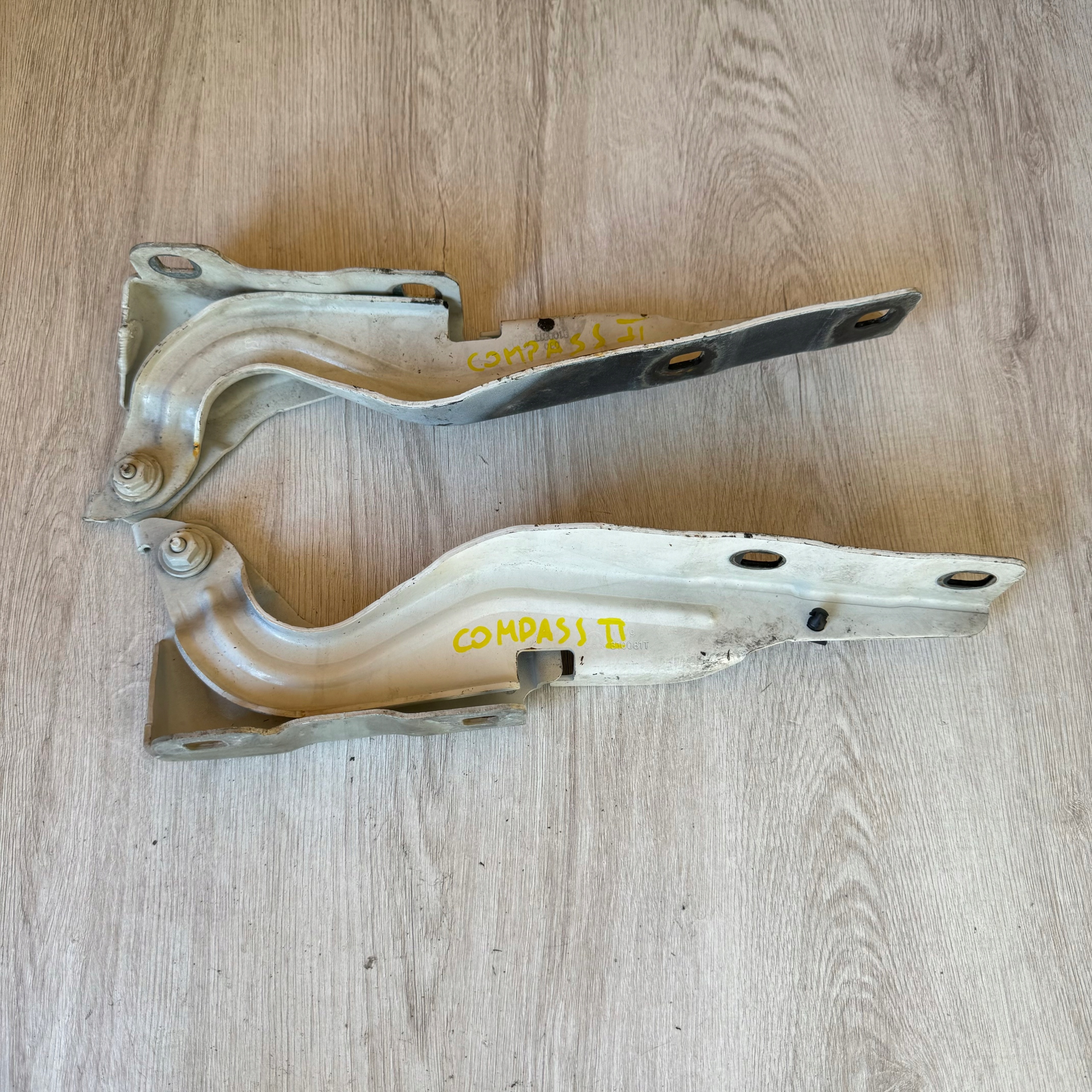 hinge bonnet hinges KOMPLET JEEP COMPASS II