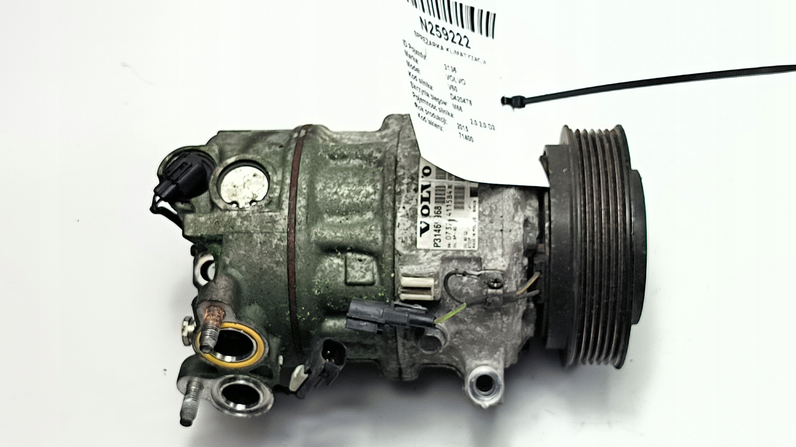 kompresor klimatizaci 31469968 VOLVO V60 a