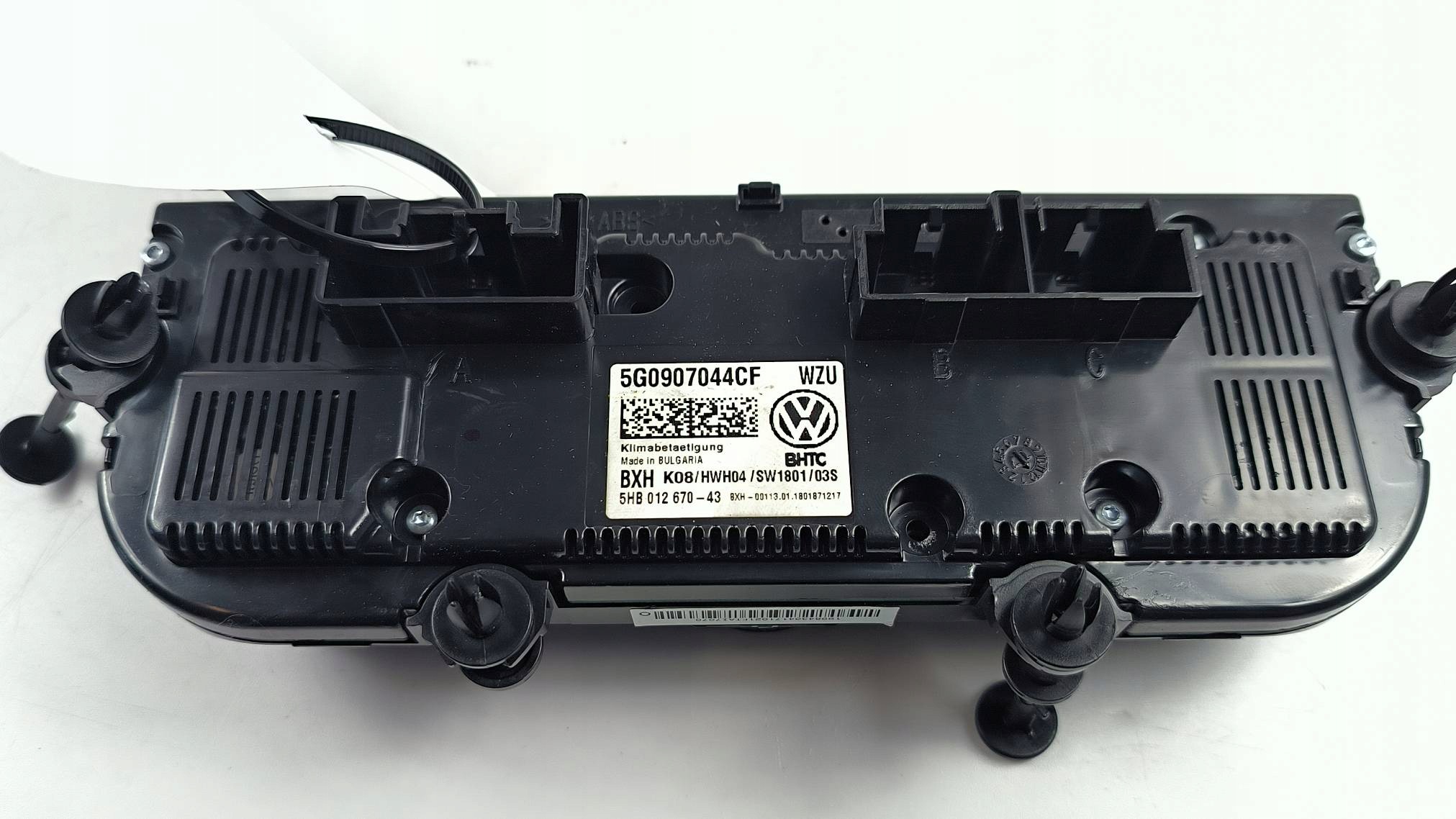 commande de climatisation 5G0907044CF VOLKSWAGEN GOLF VII LIFT