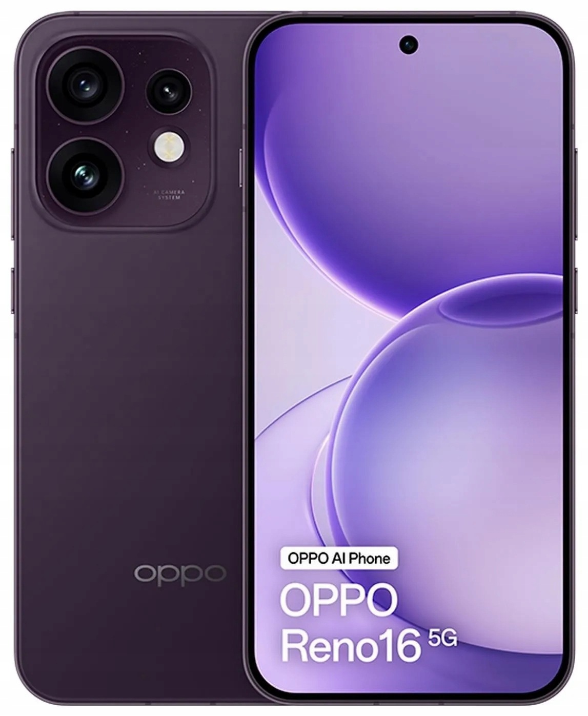 Oppo Reno16 5G 8/256GB Nfc DualSIM Ciemnofioletowy