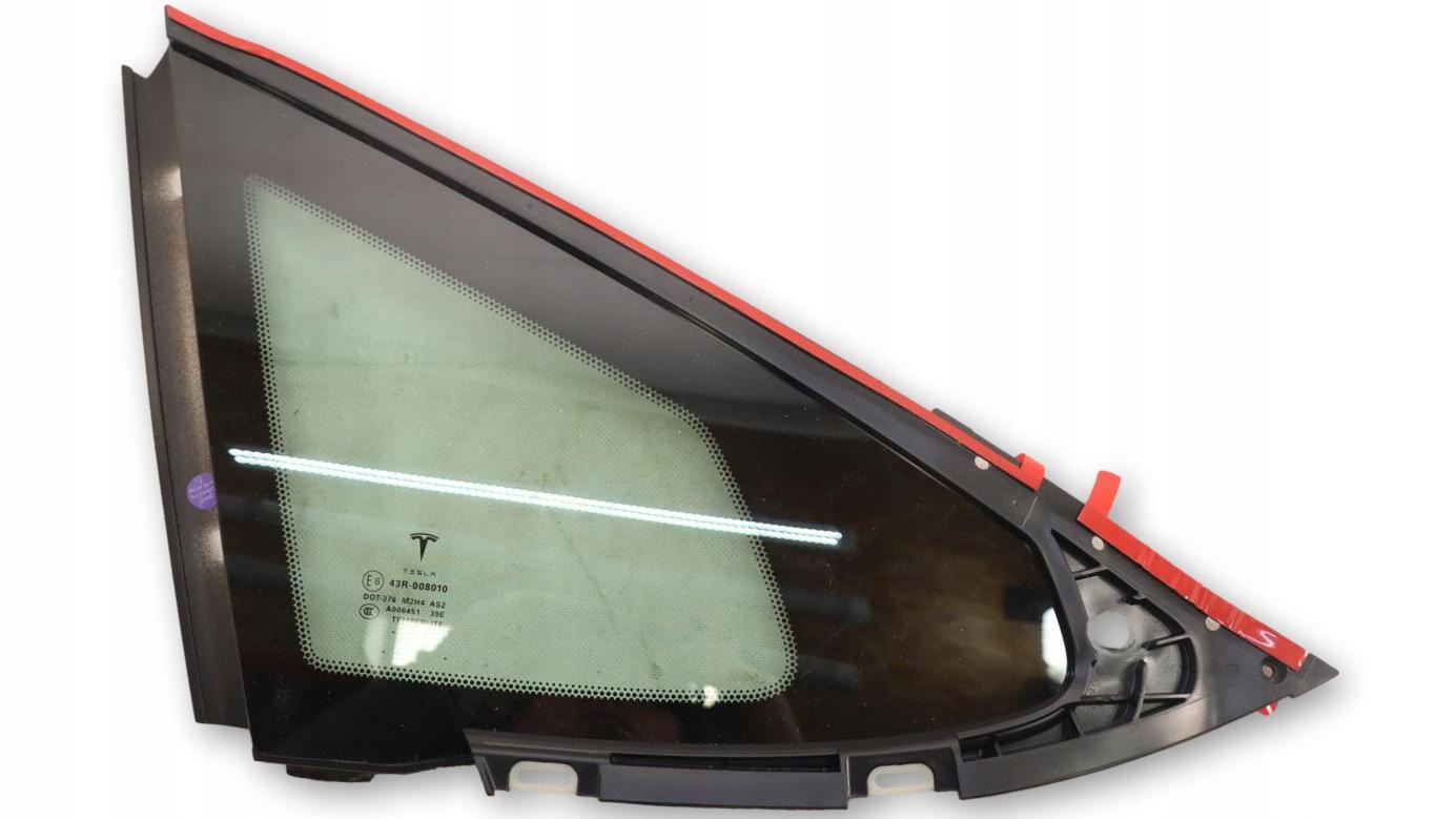 TESLA MODEL S СКЛО ДВЕРІ ЛІВИЙ ЗАДНІЙ 1051820-00-A