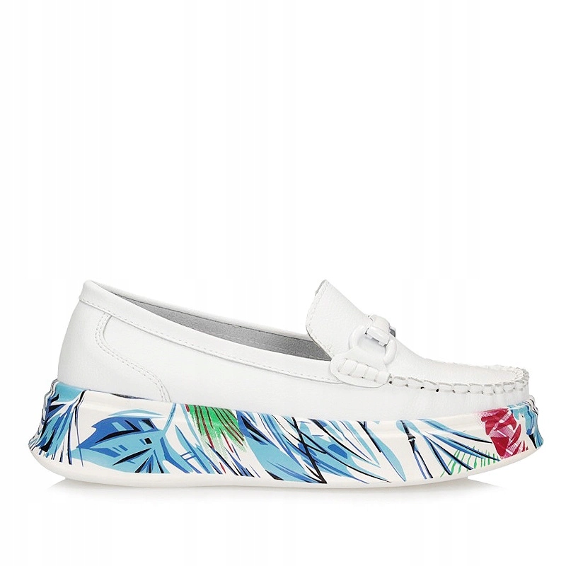 Stylové dámské polobotky na platformě Filippo DP6703/25 Wh