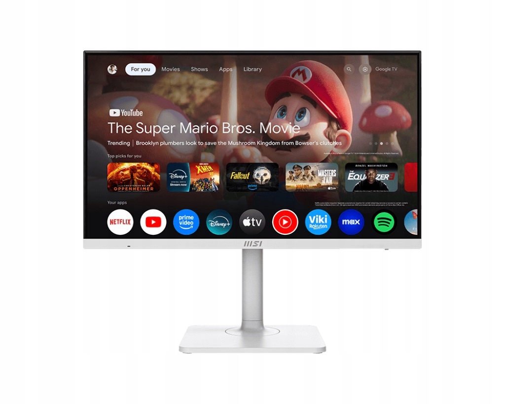 Msi Modern/MD272UPSW/27"/IPS/4K UHD/60Hz/4ms/White/3R