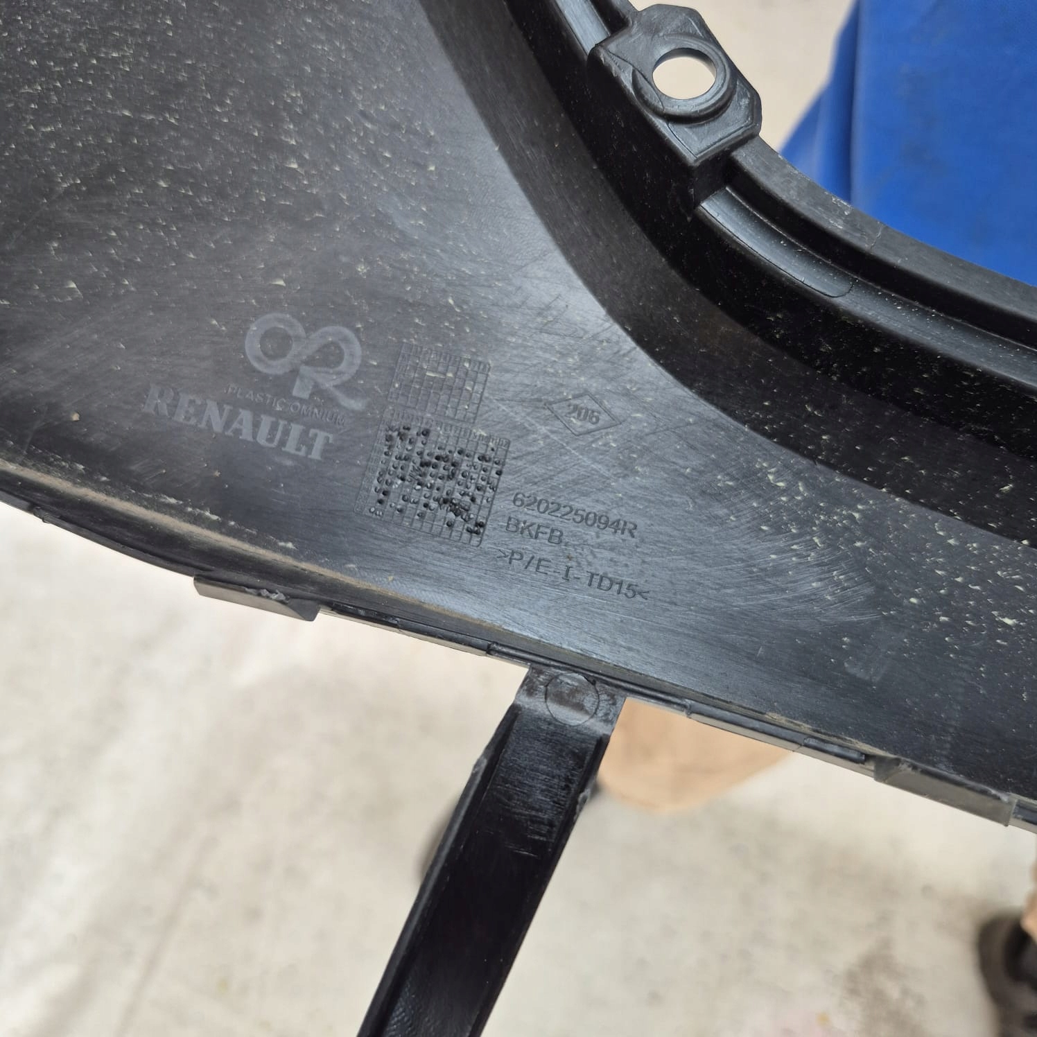 RENAULT MEGANE IV 4 16-20 bumper front front washer