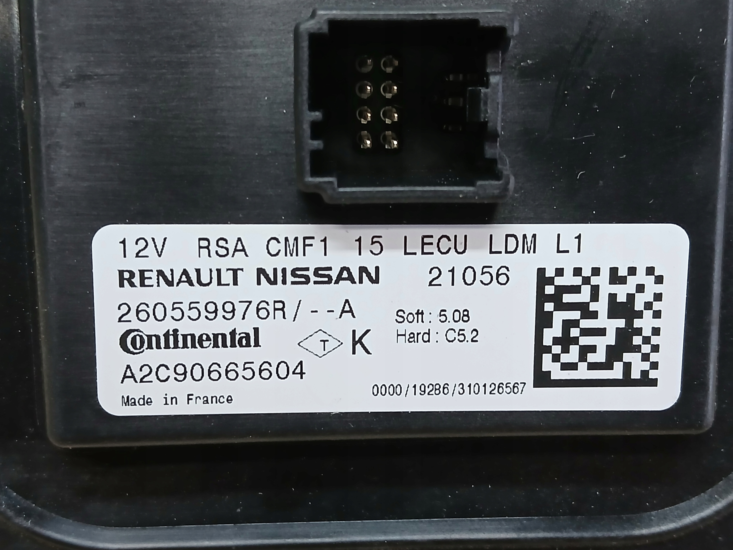 Licht modul Steuergerät 260559976R