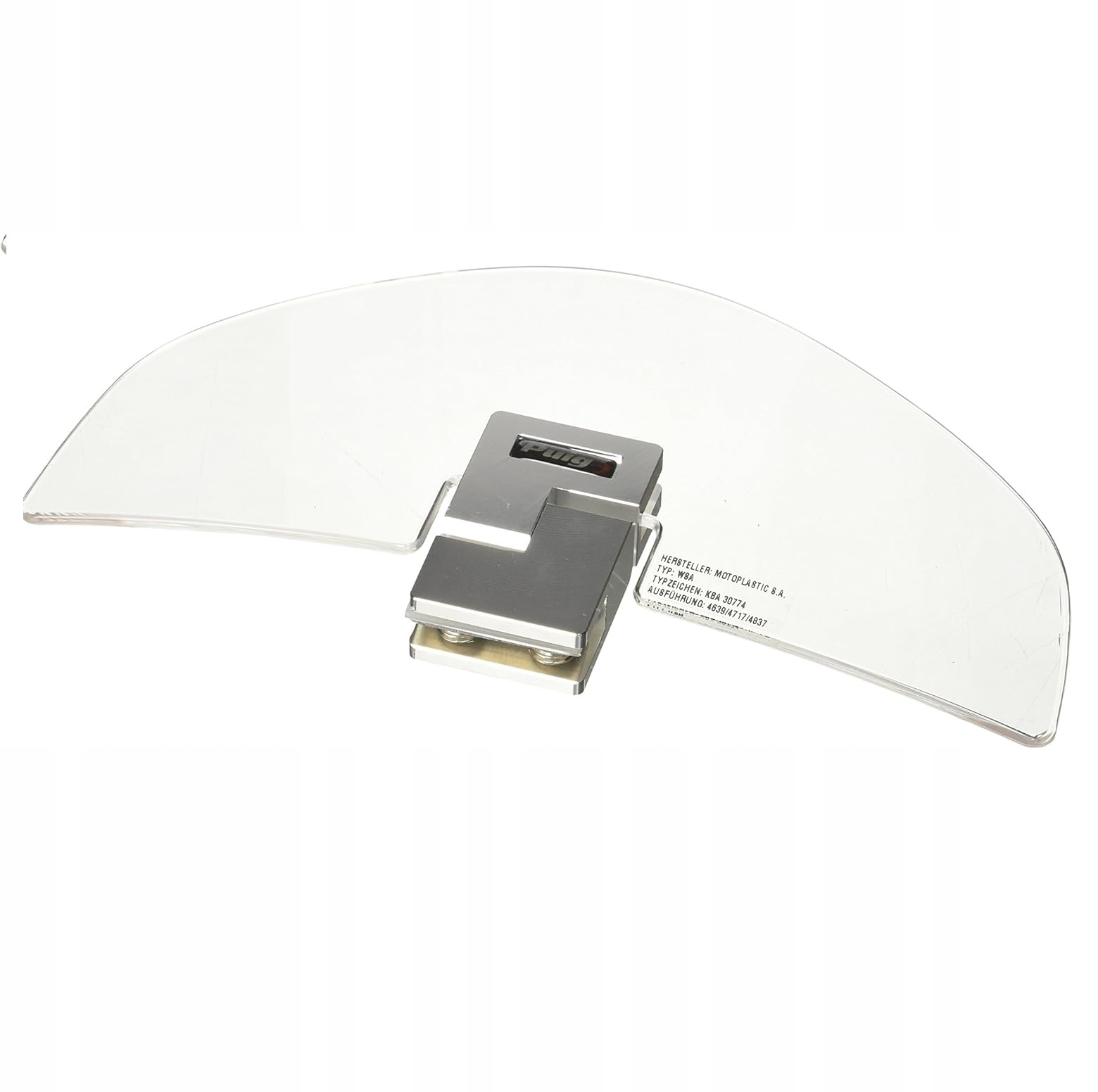 DEFLEKTOR PUIG 4639W MOTOCYKLE PRZEŹROCZYSTY BEZBARWNY