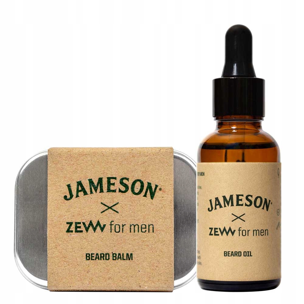 

Zestaw do brody Zew X Jameson Olejek i Balsam