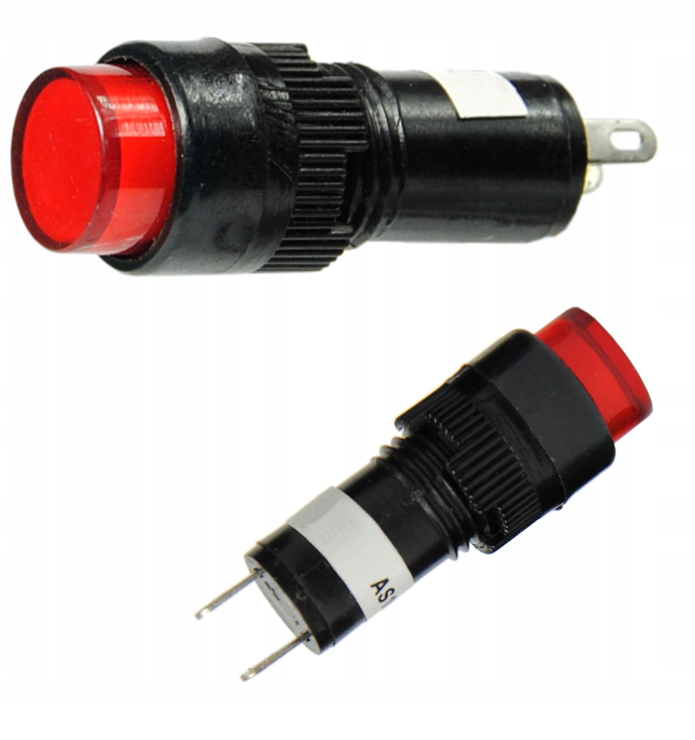 

Lampka Kontrolka Sterownicza Led 12V 10MM Czerwona