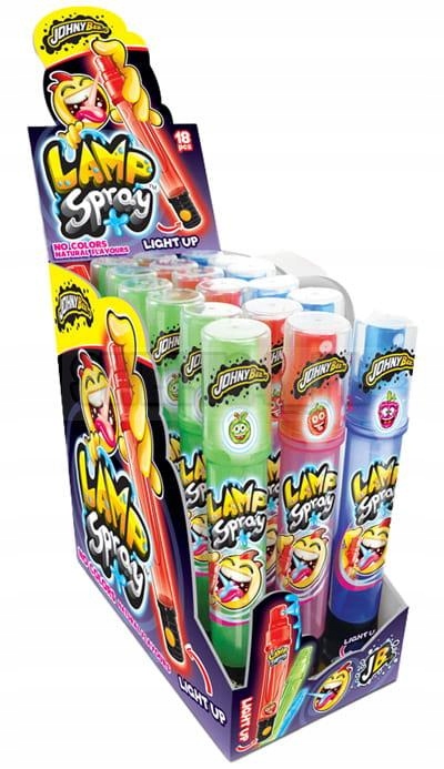 Levně Johny Bee Lamp Spray Tekuté sladkosti ve spreji Ovocné 28 ml