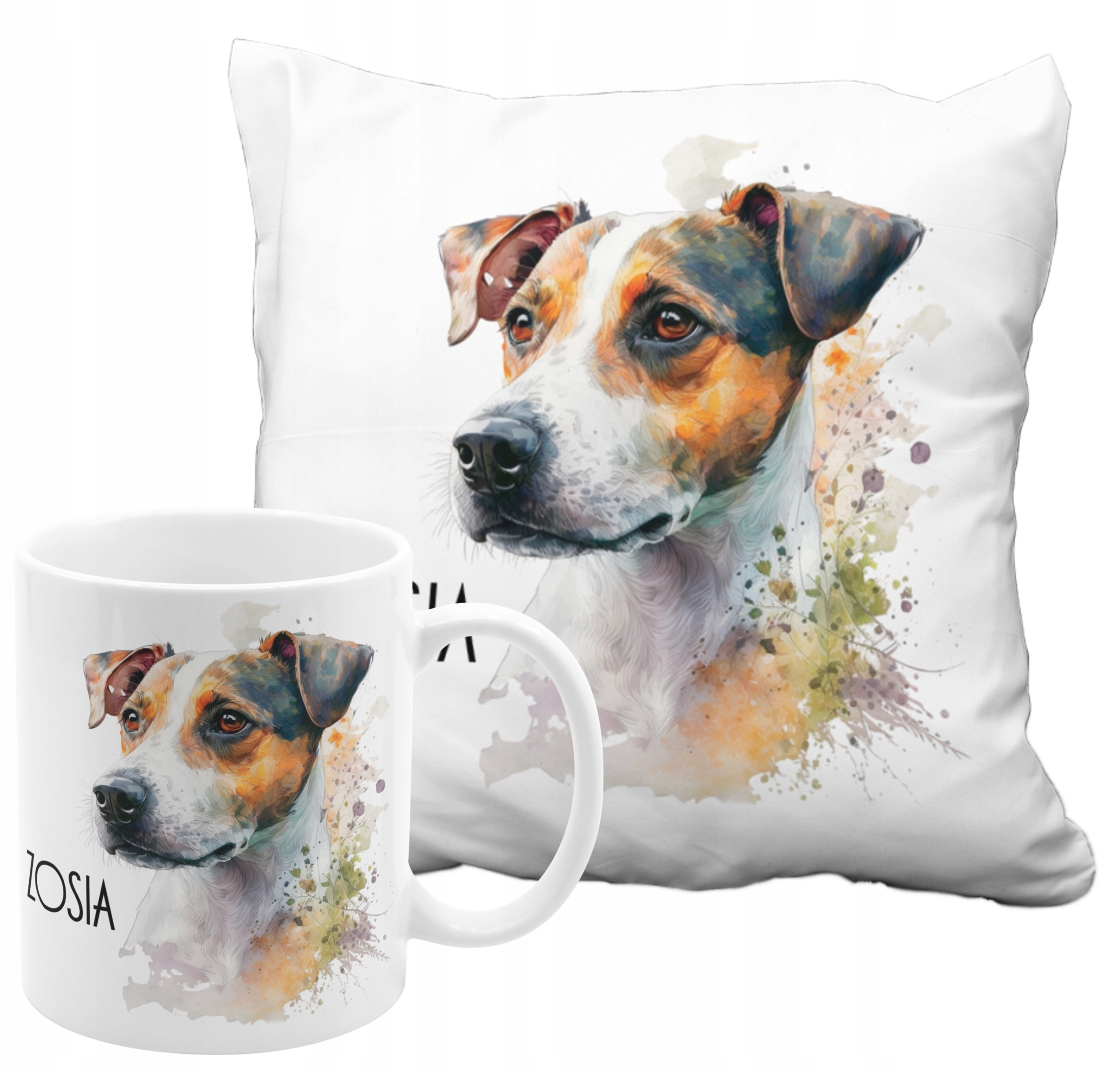 

Zestaw Kubek Poduszka Jack Russell Jrt Z Imieniem