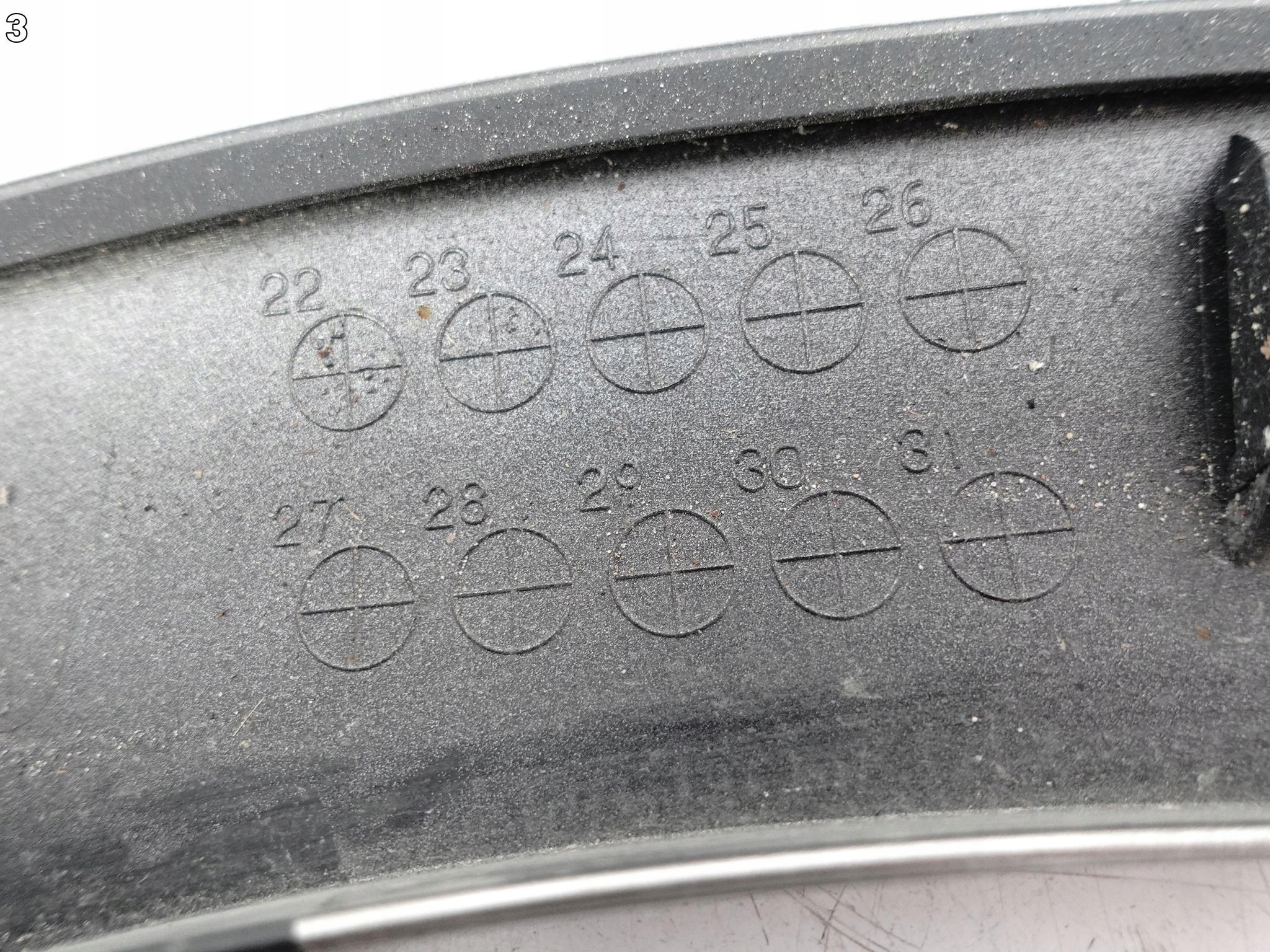 LEXUS RX V 5 RX450 RX350 22- moulding cap for fender left front