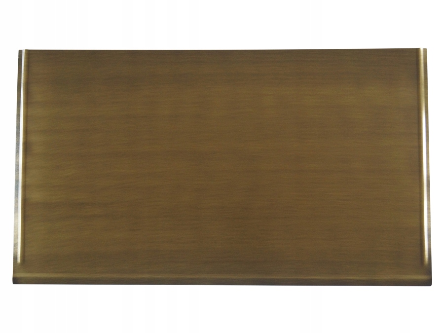 blacha przed kominek mosiądz patynowany 80x50cm B