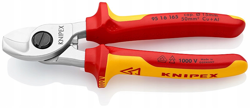Knipex Nůžky Na Stříhání Kabelů 165 mm