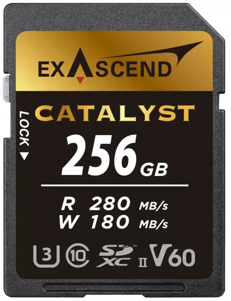 Karta pamięci Exascend Catalyst SD UHS-II V60 256GB