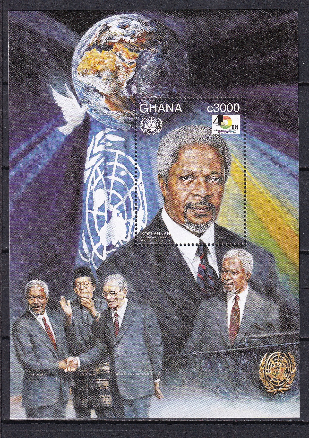 Ghana, Blok 314, 1997r., stan **, A3936