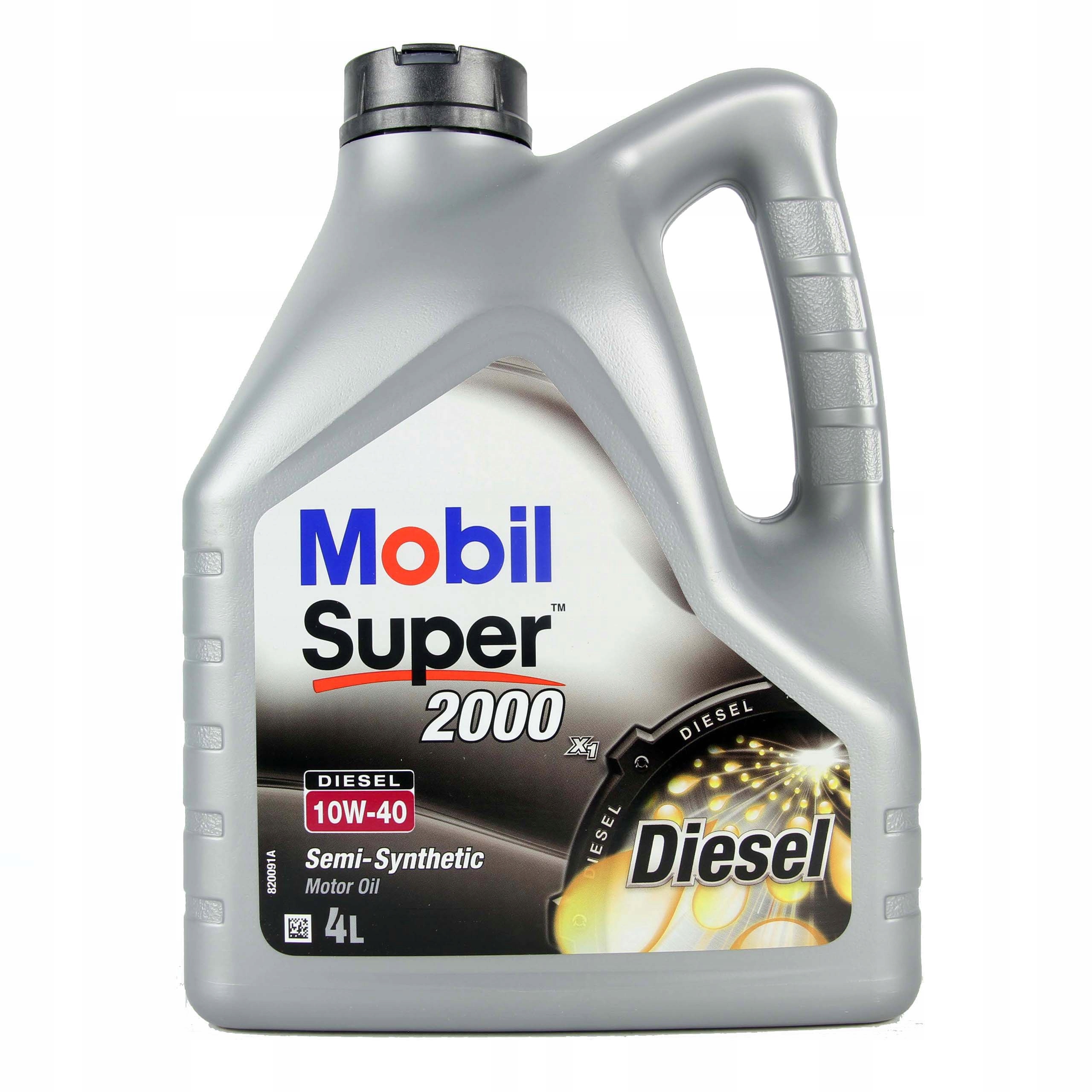 

Olej Mobil 2000 X1 Diesel 10W40 4L