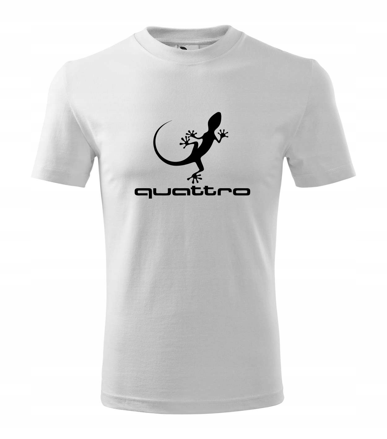 

Koszulka T-shirt audi quattro gekon męska