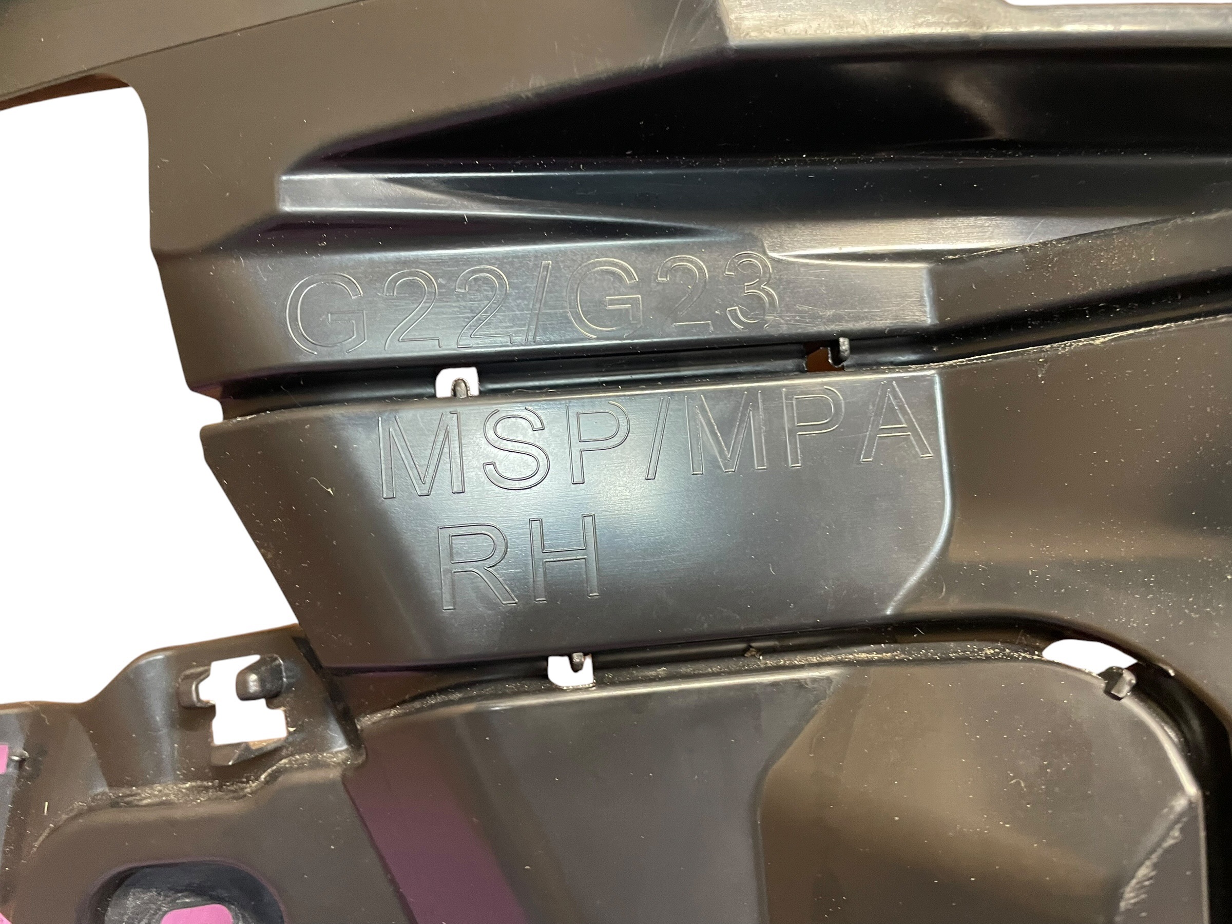 bumper bracket rear part right BMW 4 G22 m-packet