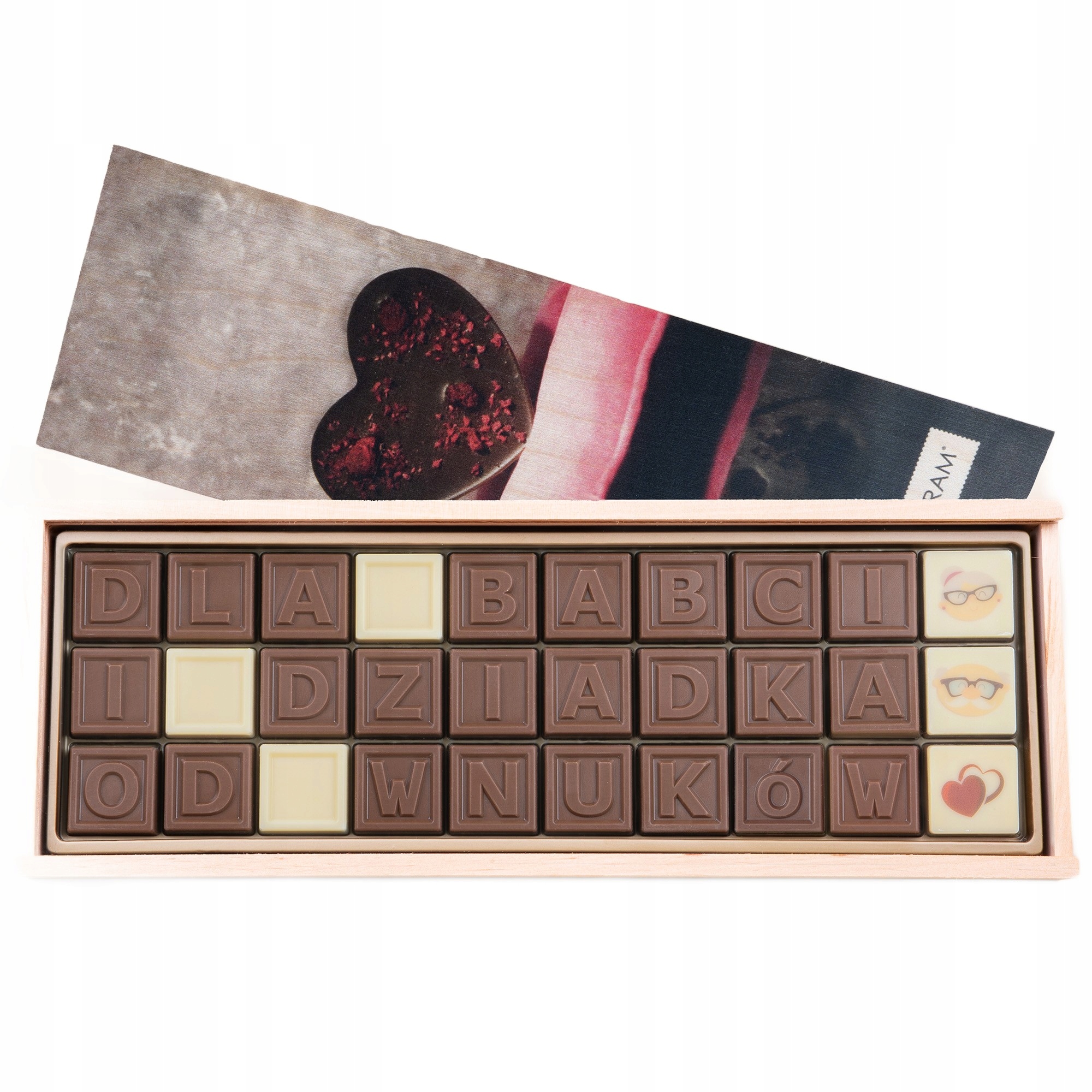 Levně Dárek pro dědečka a babičku Telegram pro babičku a dědečka od vnoučat 285 g