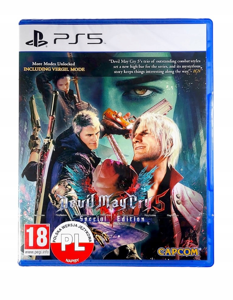 Capcom Devil May Cry 5 Special Edition Ps5 Nízká Cena Na Allegro