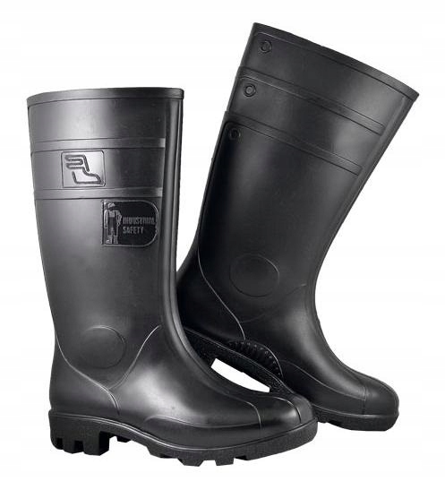 Kalosze Gumowce Robocze Ochronne Bhp Pvc Wodotrwałe Buty Rozmiar 41 Set