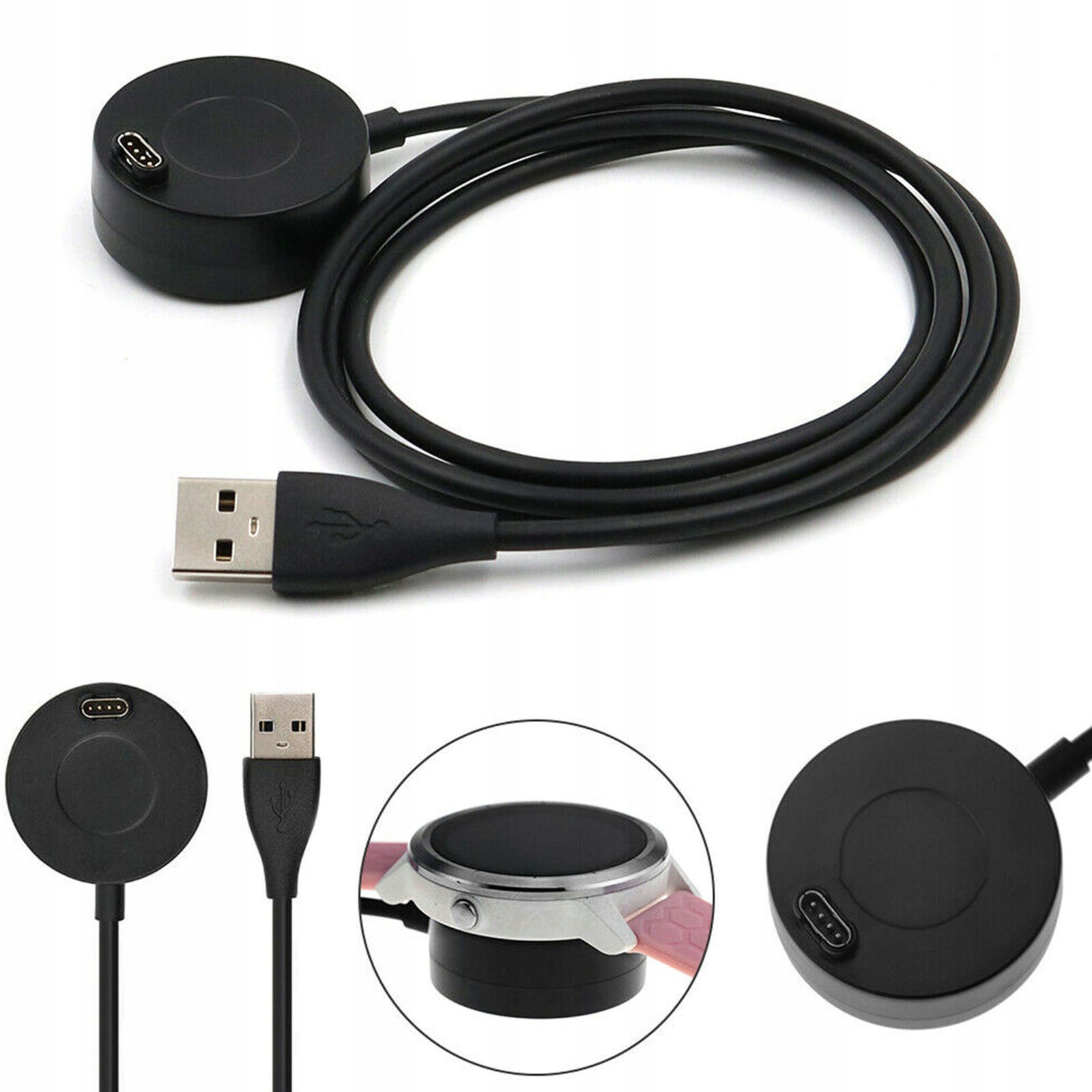 ŁADOWARKA PODSTAWKA USB DO GARMIN VIVOACTIVE 3 / 4 Kompatybilność Garmin