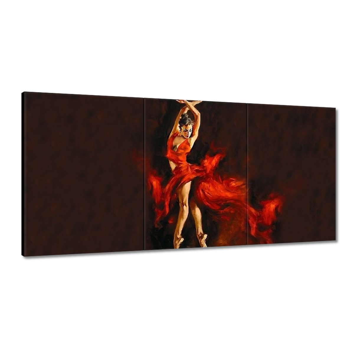Obrazy 180x90 Vášnivý tanec Žena