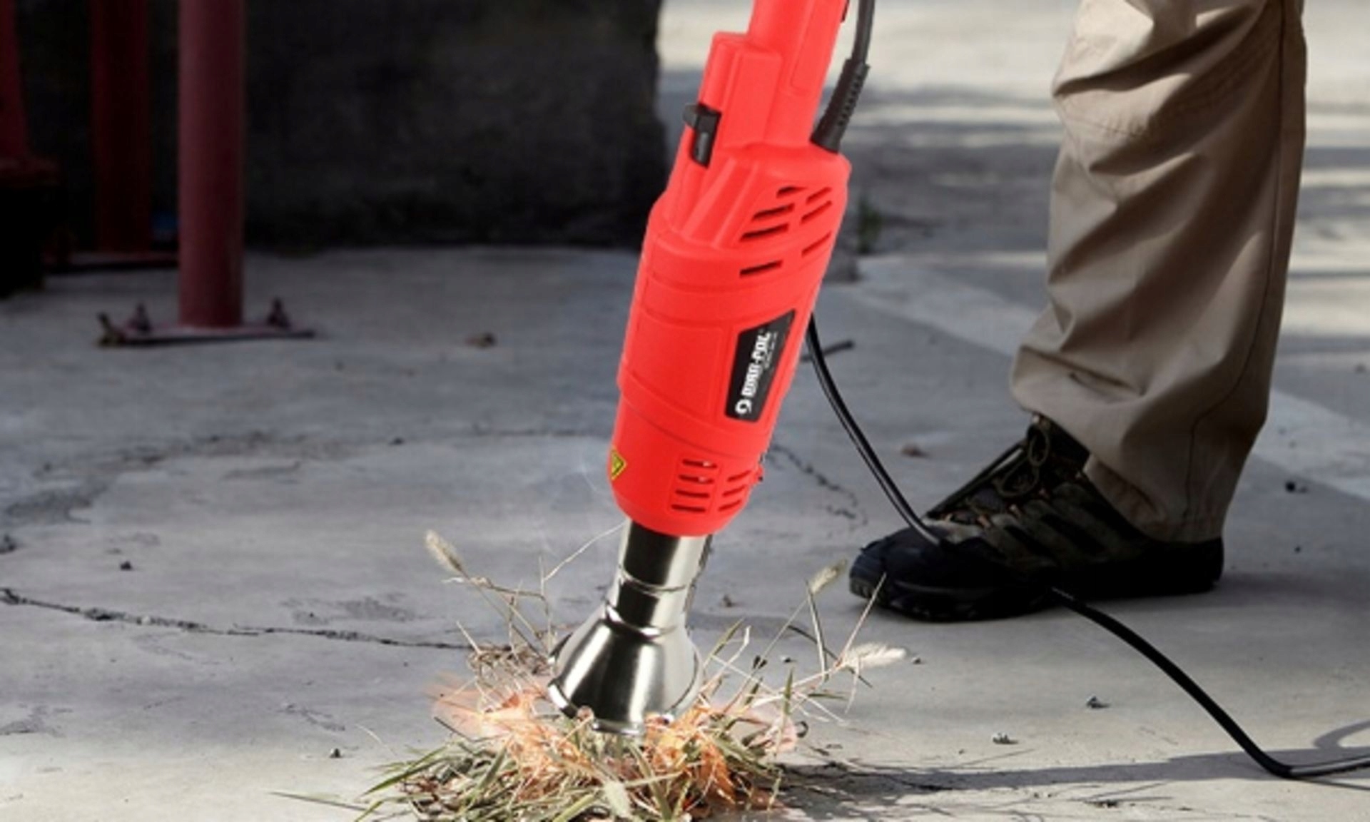 WYPALARKA ELEKTRYCZNA DO CHWASTÓW LIŚCI OPALARKA 2000W Temperatura maksymalna 600°C