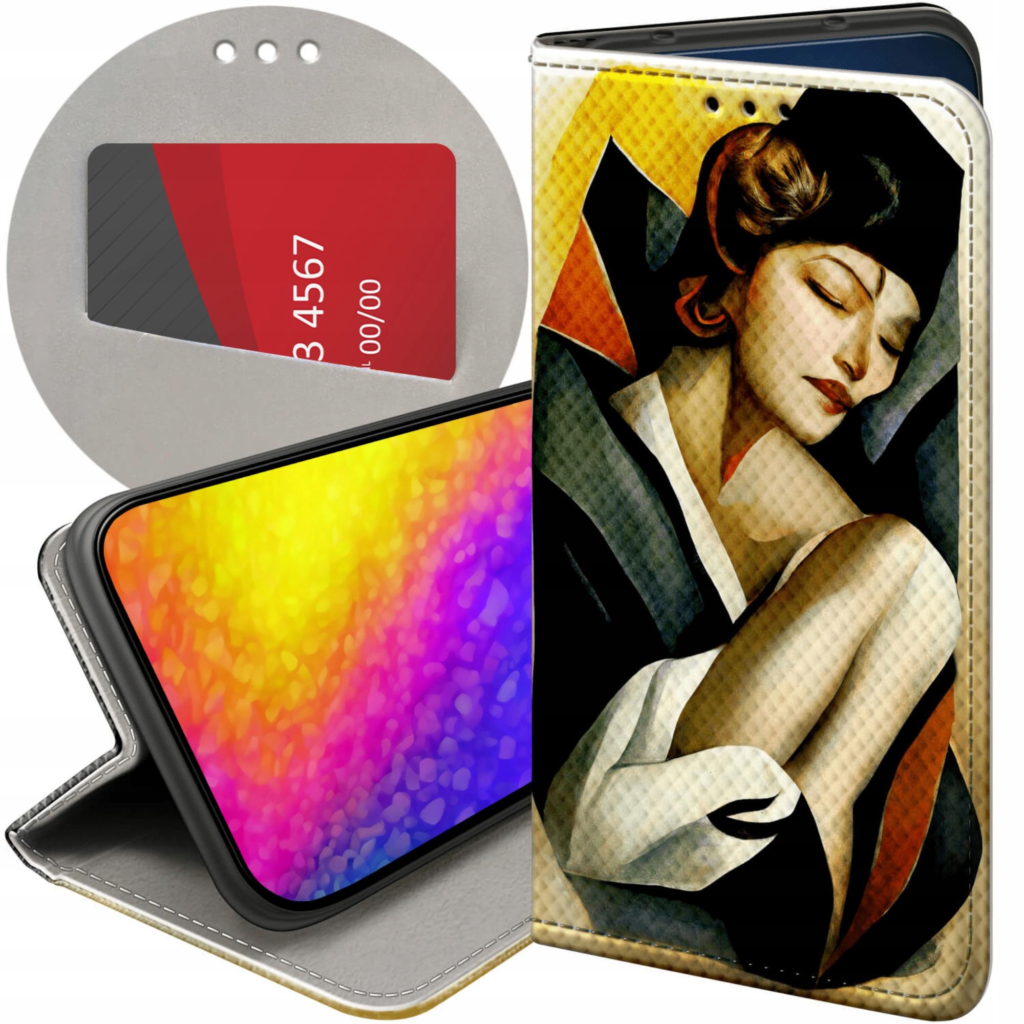 Etui Do Honor 400 Art Deco Łempicka Tamara Barbier Wielki Gatsby Case