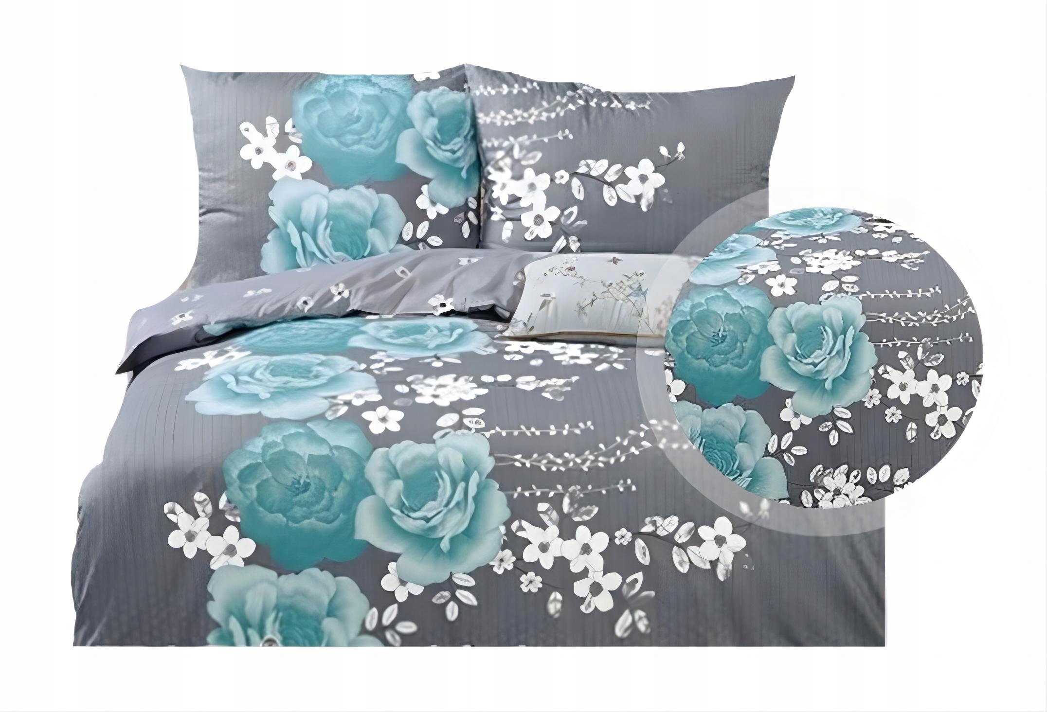 Komplet pościeli Elway kołdra 160 x 200 cm poduszka 70x80cm 3 części