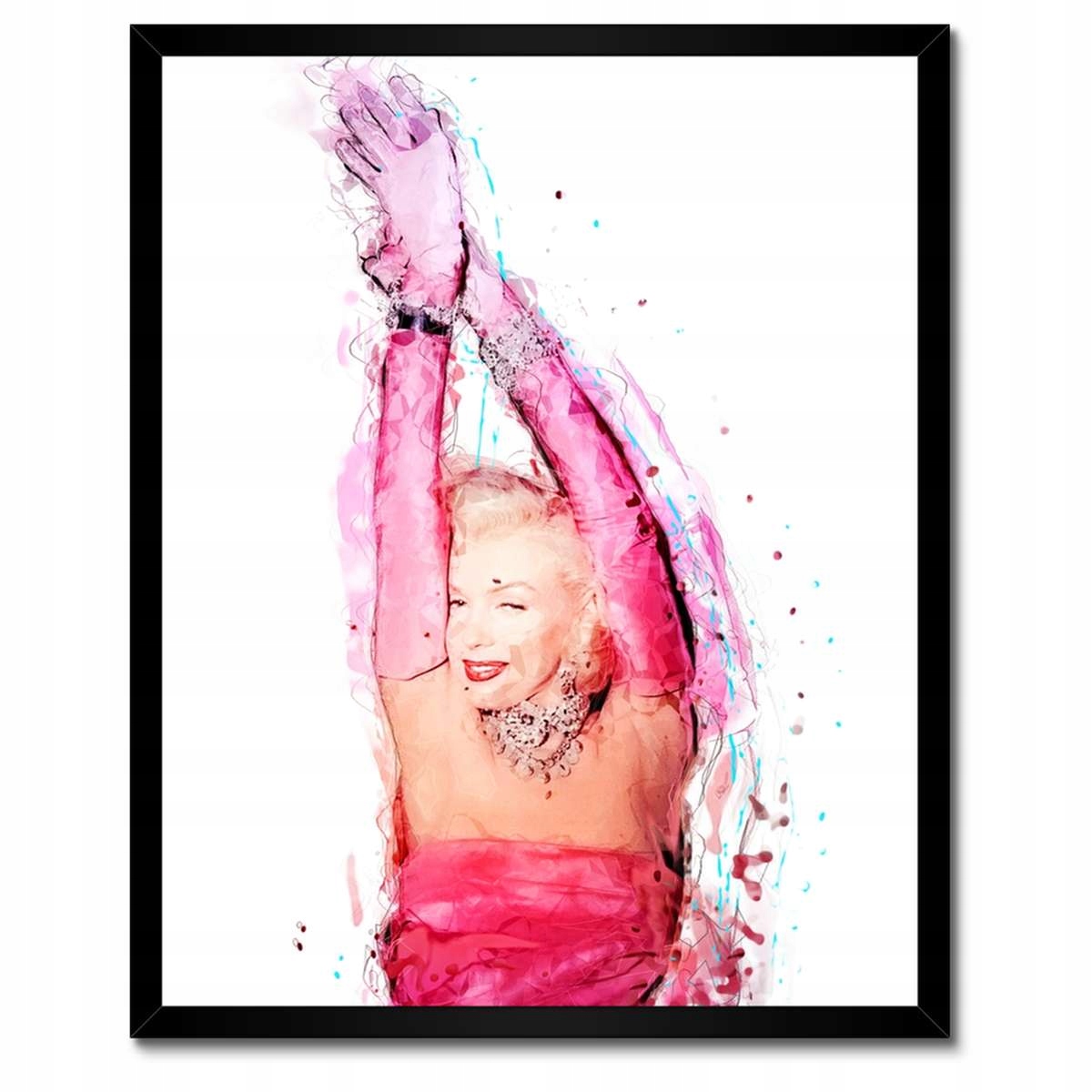 Plakáty v rámu 40x50 Marilyn Monroe Herečka