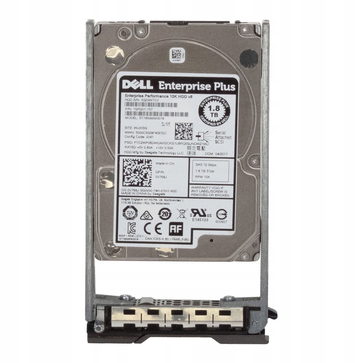 Dell 0V768J 1,8TB SAS-3 10K 128MB 2,5'' ST1800MM0018