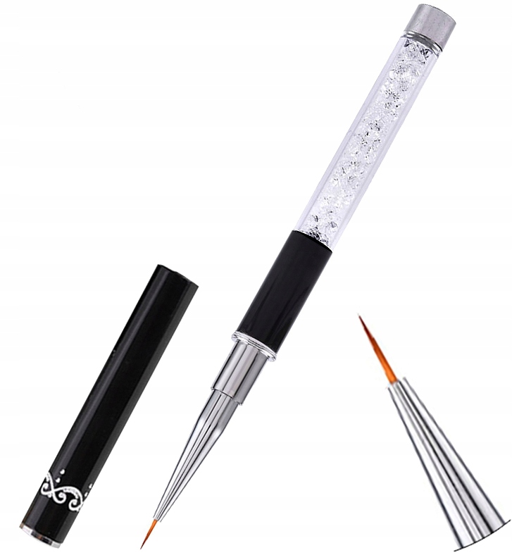 

Pędzelek Do Zdobień Cienki Z Cyrkoniami 6mm