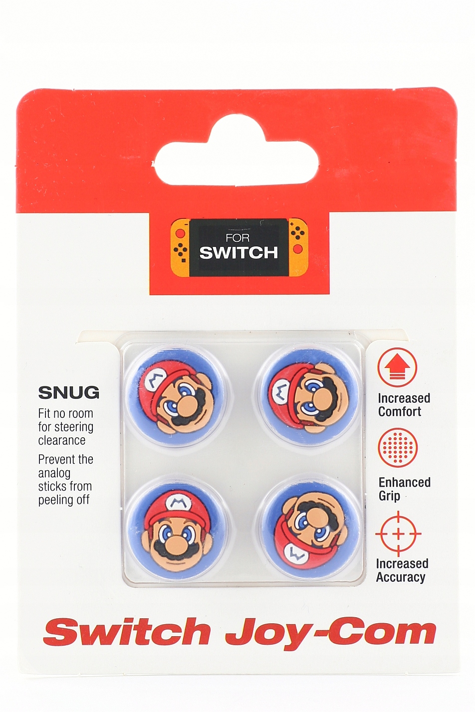 

Nakładki Gumki Analogi Na Nintendo Switch Mario 4x