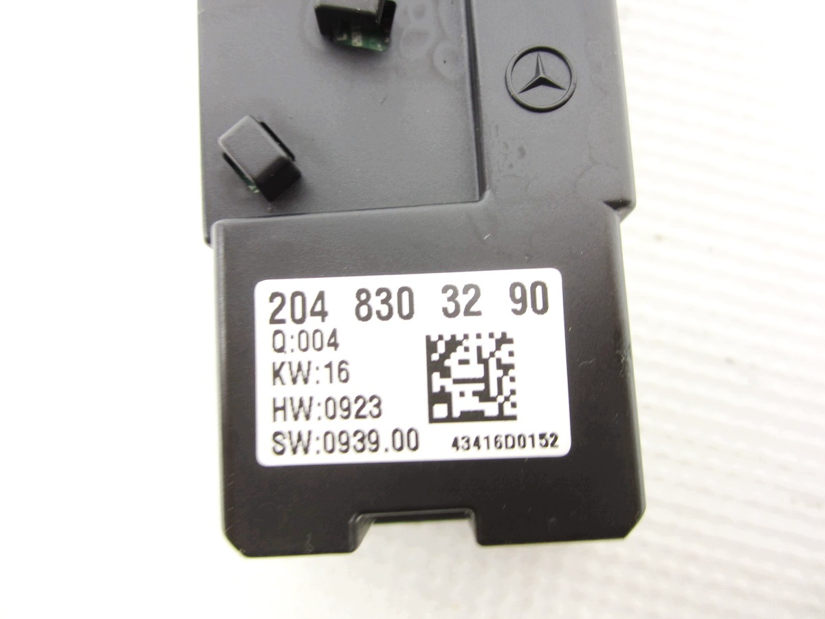 klimabedienteil hinten heck Mercedes W212 Lift