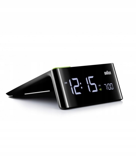 Budík Braun BNC016 alarm s negatívnym podsvietením