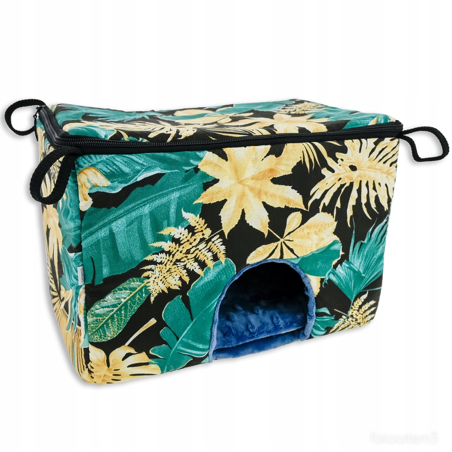 Domeček pro hlodavce obdélníkový matrace 30x20x20 cm
